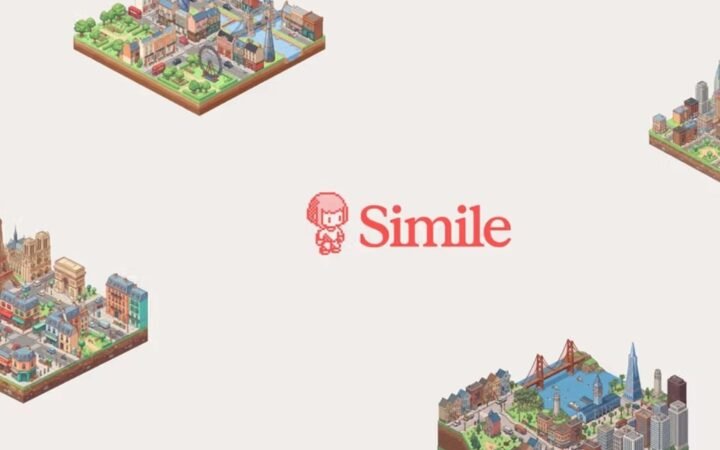 Itaú Ventures entra na Simile: arte de divulgação da startup com mapas isométricos de cidades e marca Simile